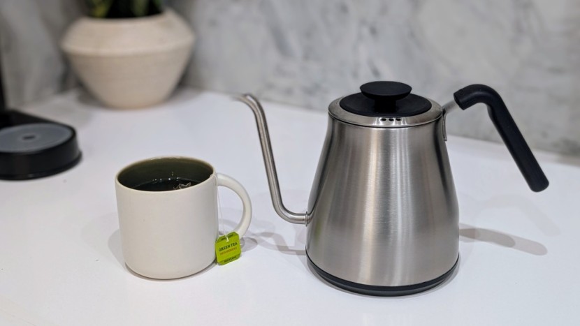 oxo brew gooseneck - the oxo brew brews a fine cup of green tea