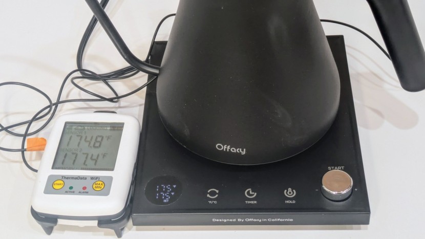 offacy gooseneck - in this instance the offacy was off by just 0.2 degrees! i think...