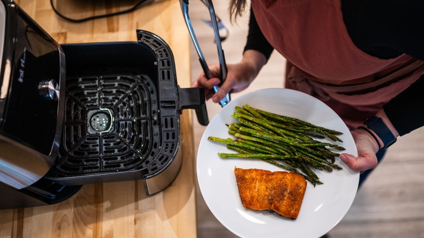 instant vortex plus - salmon cooked in this unit turned out unpleasantly dry.