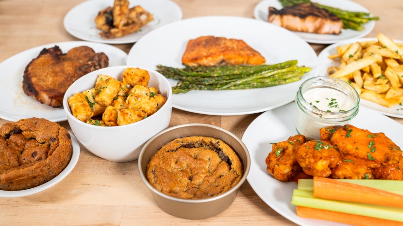 air fryer - from cookies to salmon to frozen foods, we made (and ate) a lot of...