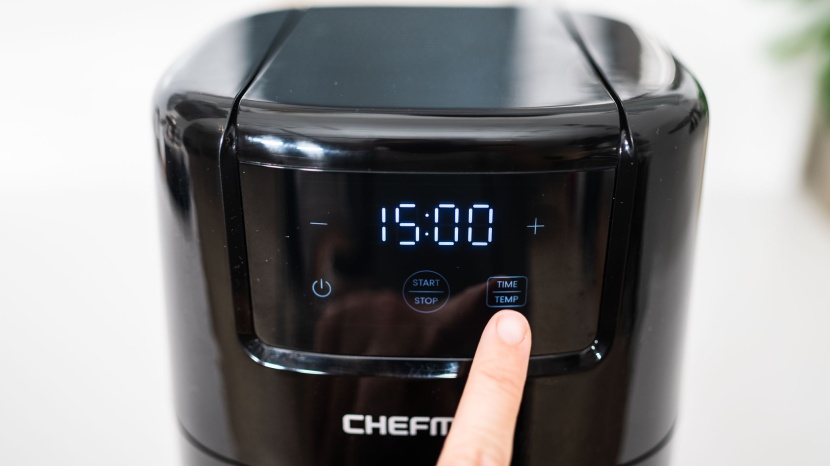 air fryer - the chefman compact is a small but capable air fryer.