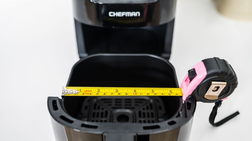 chefman compact - at 8.2&quot; x 9.8&quot; the chefman mini takes up very little counter space.