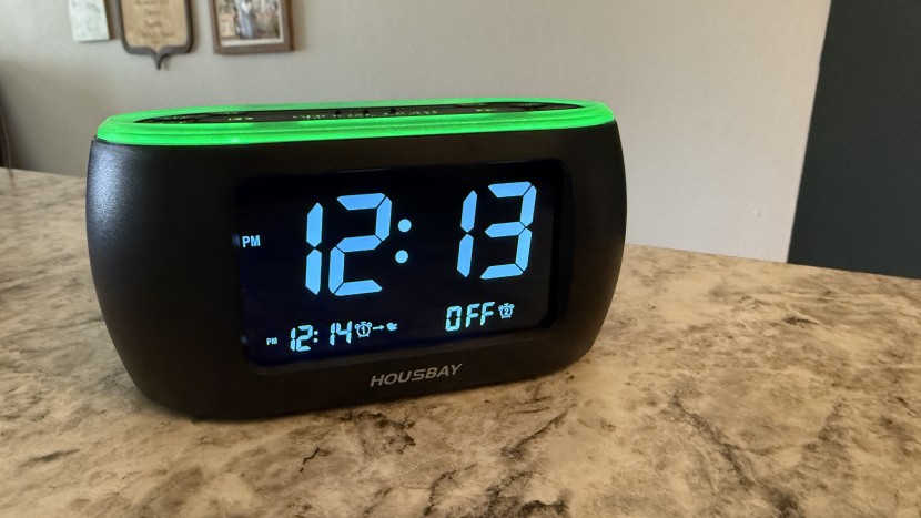 clock radio - our tester loved the easy-to-read display of the housbay glow.