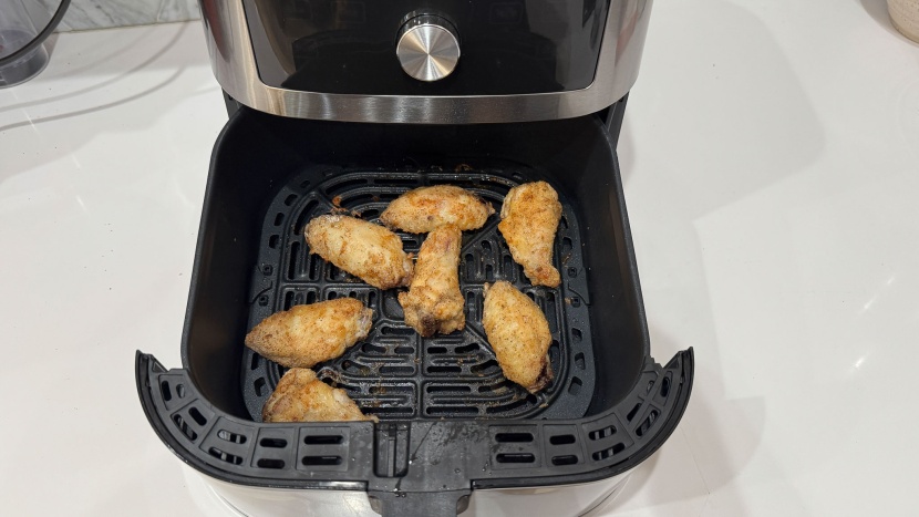 instant vortex plus - these middling chicken wings had a lackluster crispness and were...