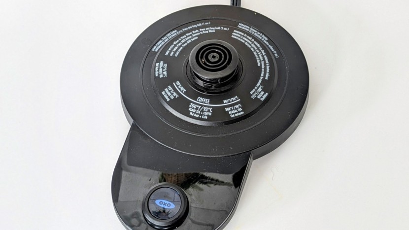 electric kettle - the oxo brew gooseneck has all of the ideal temperatures for coffee...