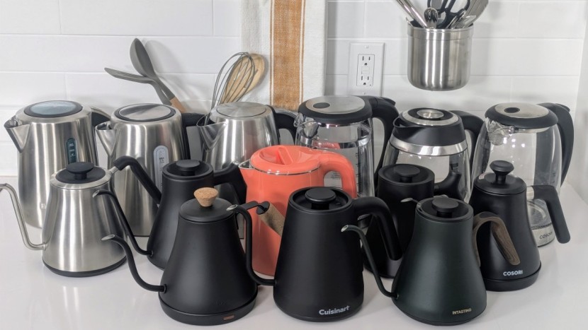 electric kettle - testing 15 electric kettles means boiling a lot of water and...