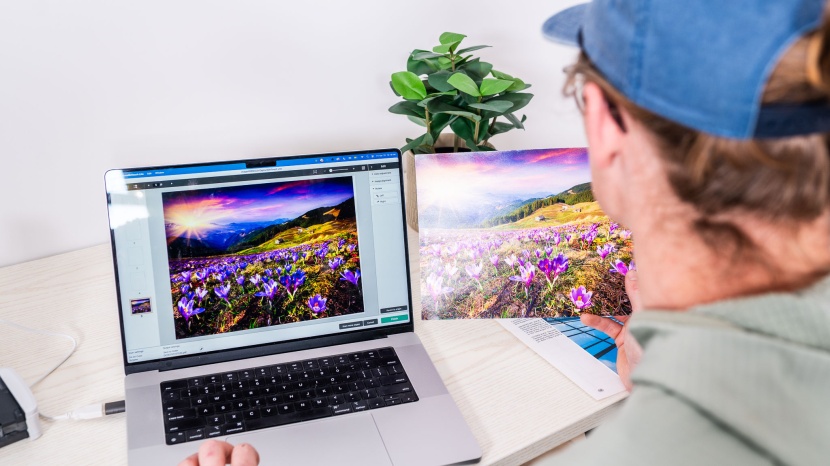 canon imageformula r10 - comparing the original photo to the scan, it&#039;s clear to see that the...