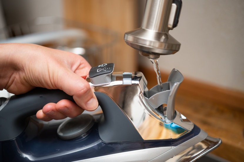 clothes iron - we found the allure quite easy to fill.