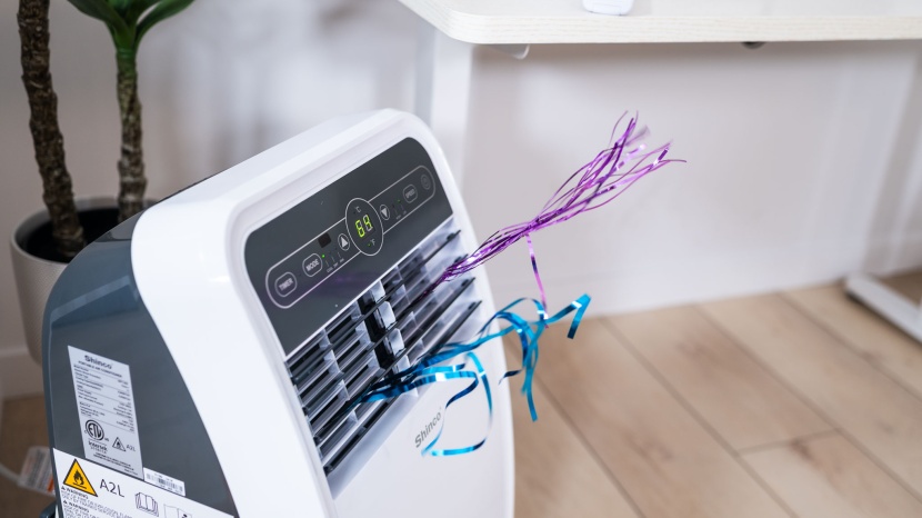 shinco spf1-08c - the small-sized shinco was louder than most units we tested.