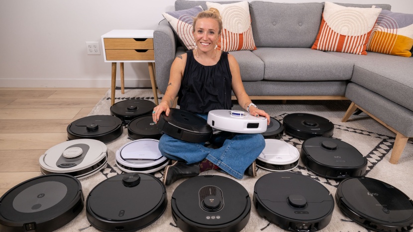 robot vacuum - gena has grown to love these machines, even giving them personal...