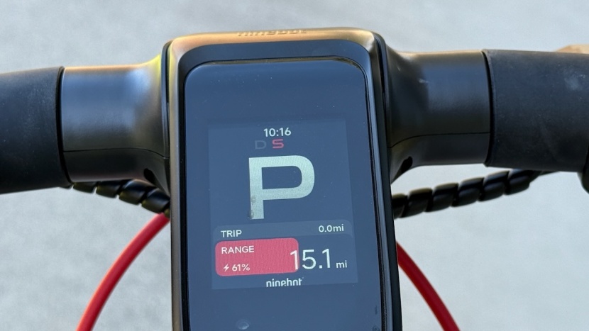 electric scooter - when in sport mode, the max g3 could go up pretty much any hill we...