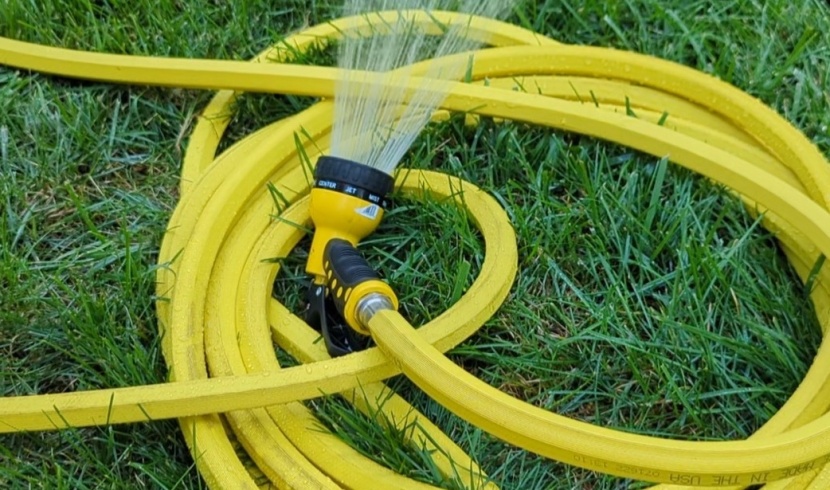 dramm colorstorm premium - smaller couplings on the male end of the hose made it more...