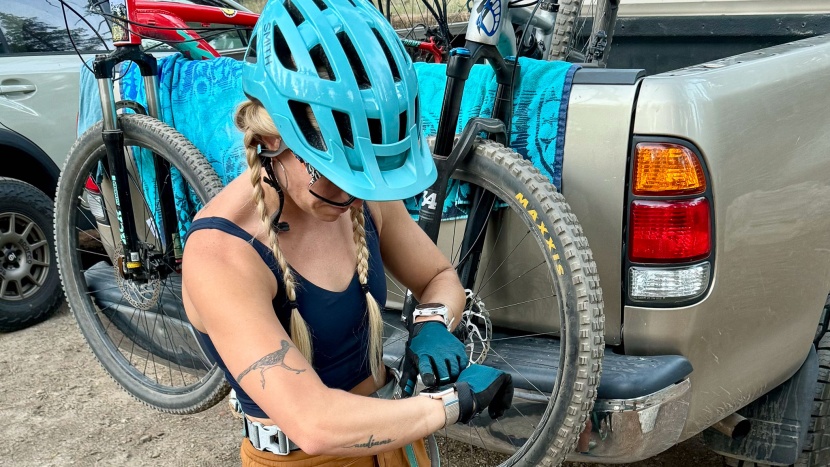 apple watch 9 - we loved having the series 9 on our wrist during mountain bike...