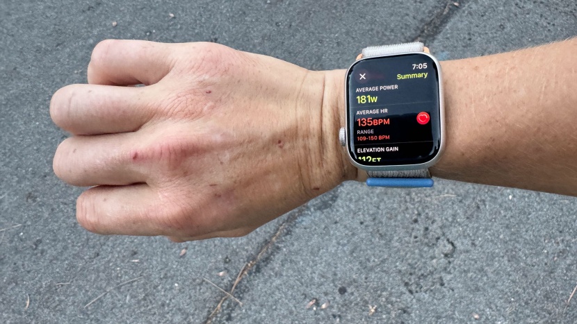 apple watch 9 - we love the post-workout summary on the series 9: information is...