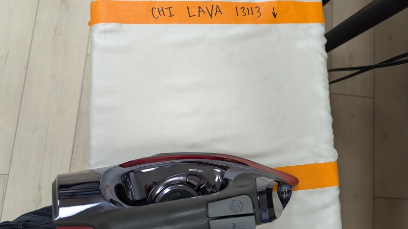 After photo comparison