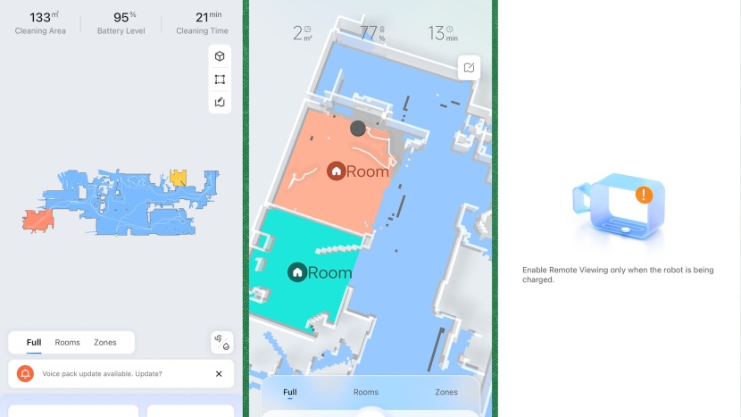 roborock q7 max+ - a few quick views of the impressive app experience. those 3d maps...