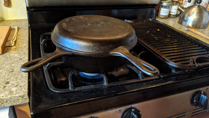 cast iron skillet - the lodge combo cooker includes both a deep and shallow skillet...