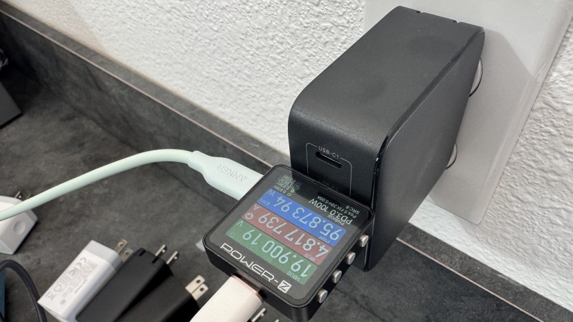 with a max output of 100w, which i measured consistently at rates...