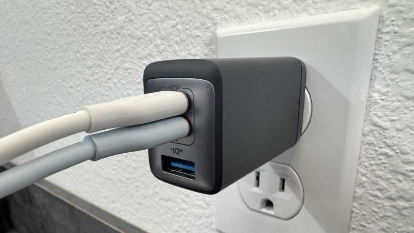 in addition to the top two fast charging usb-c ports, this handy...