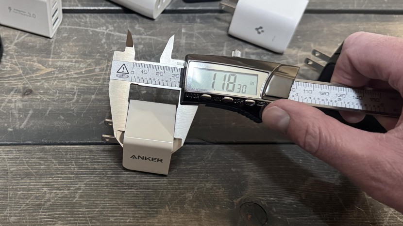 usb wall charger - the anker dual port 12w option protrudes just 1.18 inches from a...