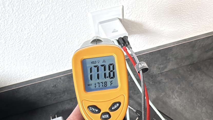 the aiminu 40w 4-port charger became quite hot after 30 minutes of...