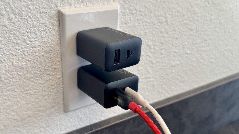 charger - for small device charging, the anker a2348 dual-port, two-pack...