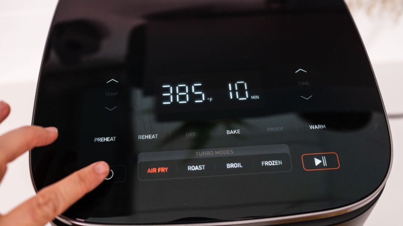 air fryer - the cosori has an simple-to-use interface and the flat screen makes...