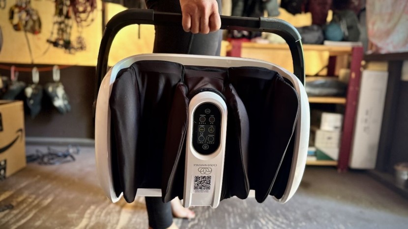 weighing in at 23 pounds, the cloud massage was one of the heaviest...