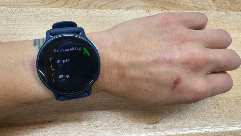 garmin vivoactive 5 - the vivoactive will not only record your workouts, it will also lead...