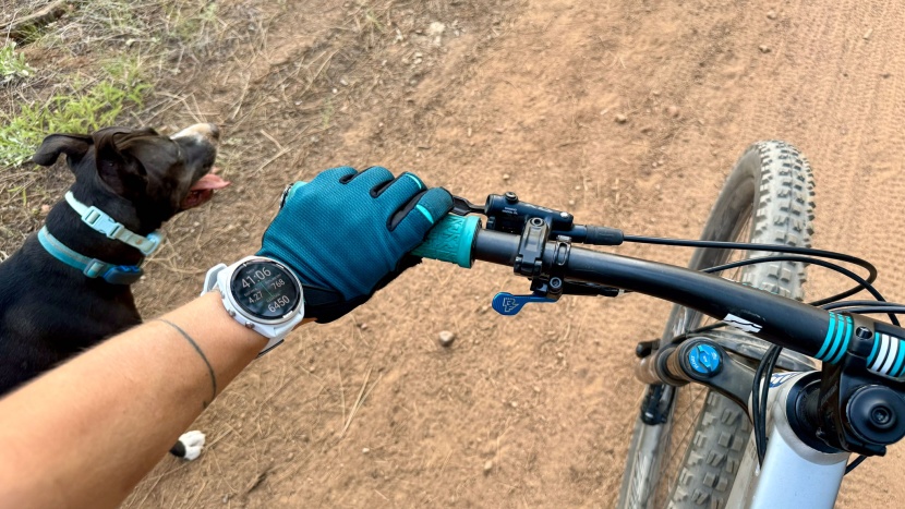 garmin forerunner 965 - &quot;this was my favorite tracker to bike with,&quot; commented our lead...