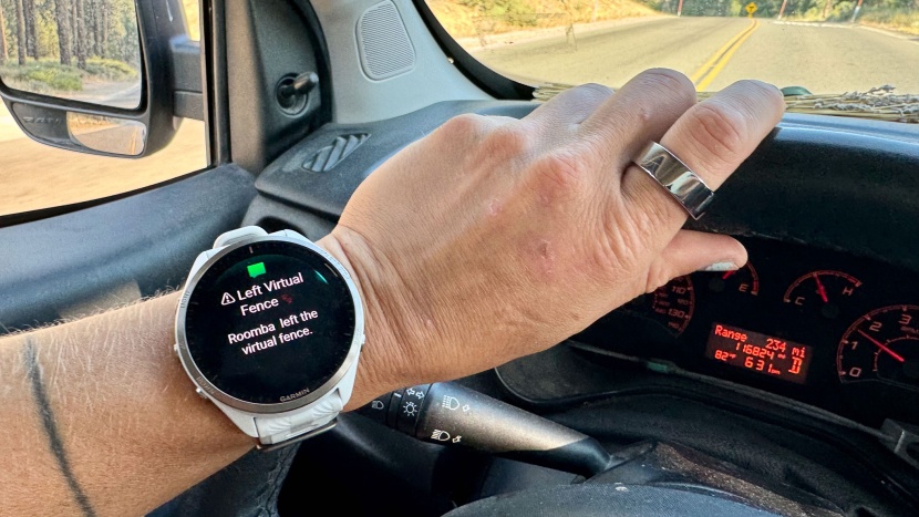 garmin forerunner 965 - texts, calls, and notifications can be received by the forerunner...