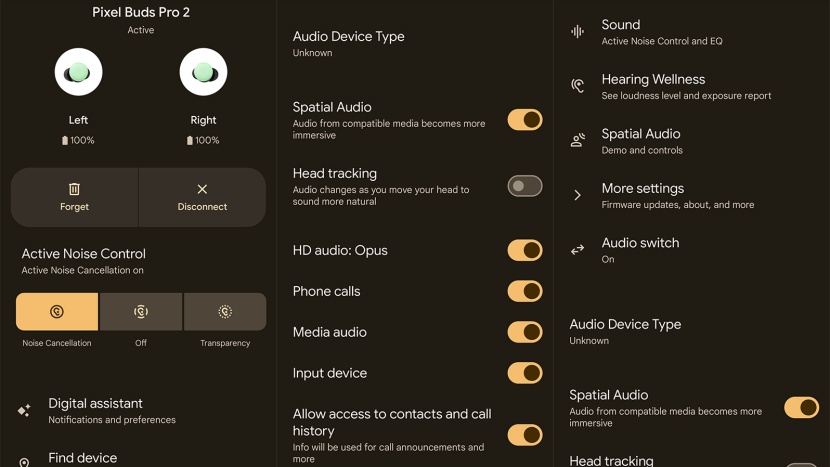 google pixel buds pro 2 - the pixel buds app is practical and easy to use, but it's only...