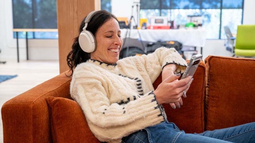 wireless headphones - the momentum 4 wireless is our favorite for long listening sessions...