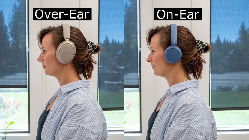 wireless headphones - smaller earcups typically equal discomfort. that&#039;s why on-ear...