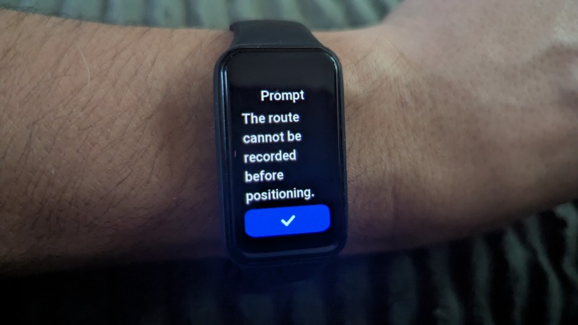 amazfit band 7 - the amazfit consistently struggled to gps locate even when paired to...