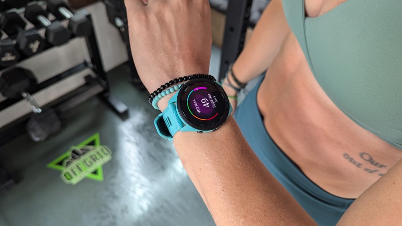 garmin forerunner 265 - the forerunner automatically tracks and updates your vo2 max, an...
