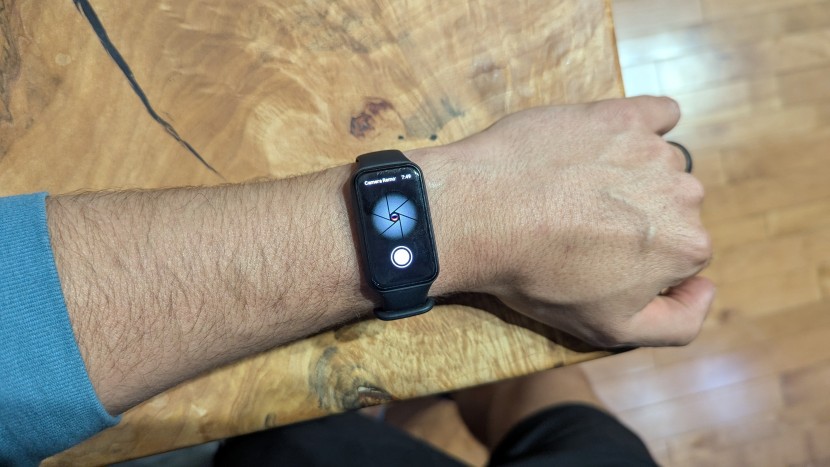 amazfit band 7 - the camera shutter was one of the best integrations on the amazfit...