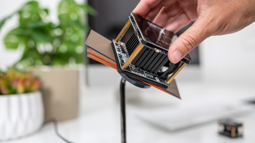 we use thin sheets of plastic to simulate the thicknesses of various...