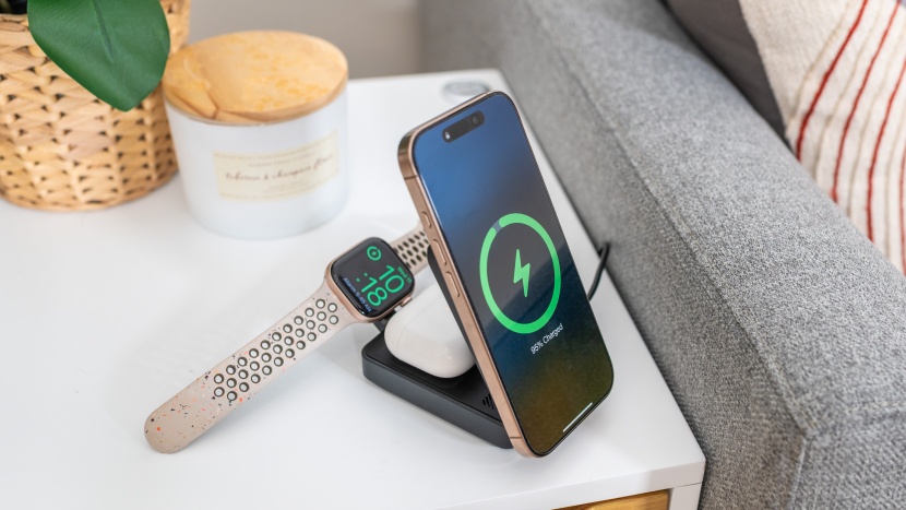 wireless charger - this portable and foldable anker maggo 3-in-1 model is one of the...