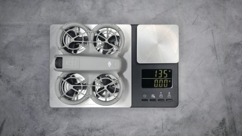 weighing in at only 135 grams, the dji neo is highly portable and...