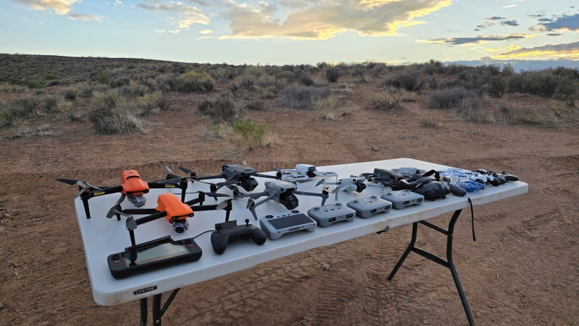 drones - having all the drones on hand during testing is crucial for unbiased...
