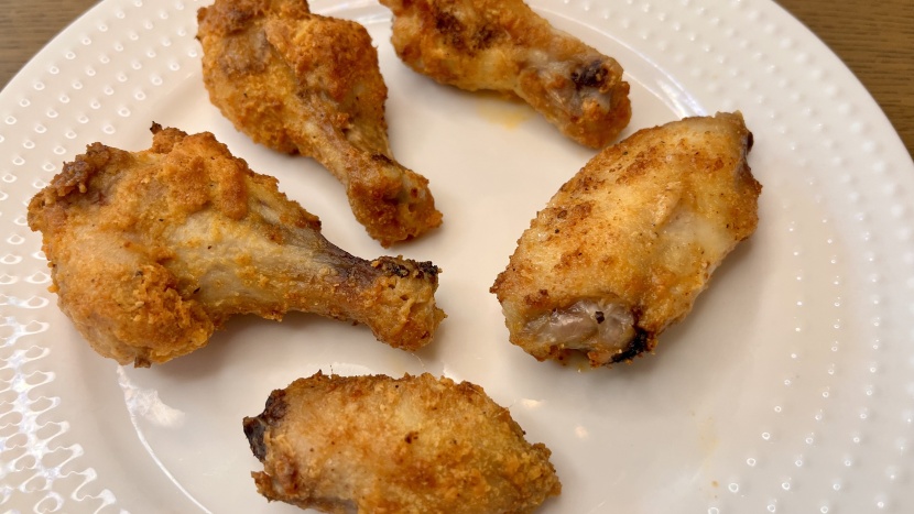 chefman compact - the chefman fried up succulent wings.