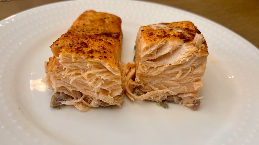 chefman compact - the chefman cooks up very juicy salmon that&#039;s not dried out or...