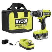 ryobi one+ hp 18v brushless cordless 1/2 in. drill/driver pbldd02k1