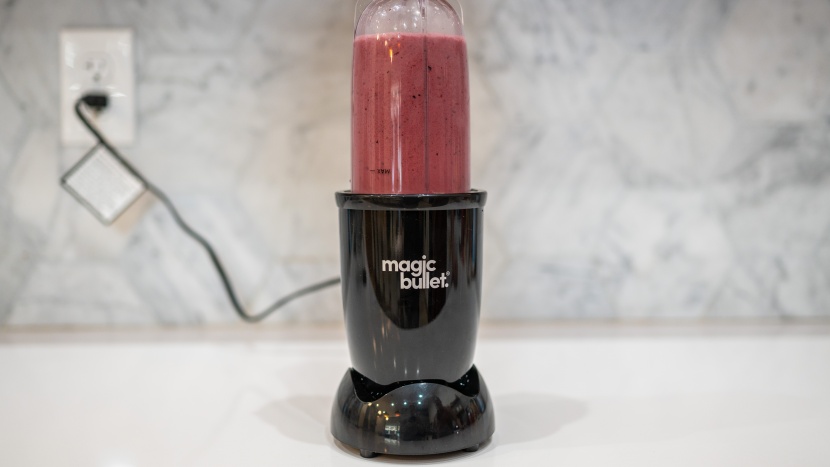 nutribullet magic bullet - we blended the smoothies and tasted them immediately to examine the...