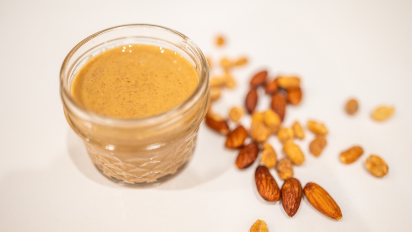 blender - creamy nut butter was the goal. we didn't want to see any of that...