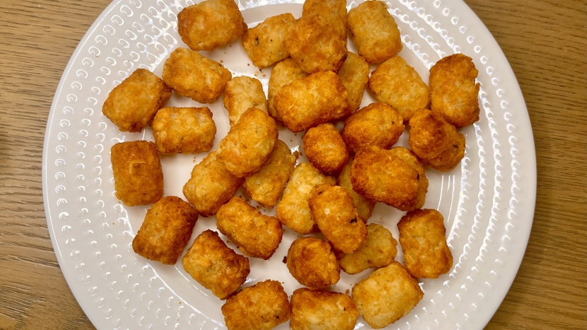 ninja pro xl - the ninja pro xl fried perfectly golden tots.