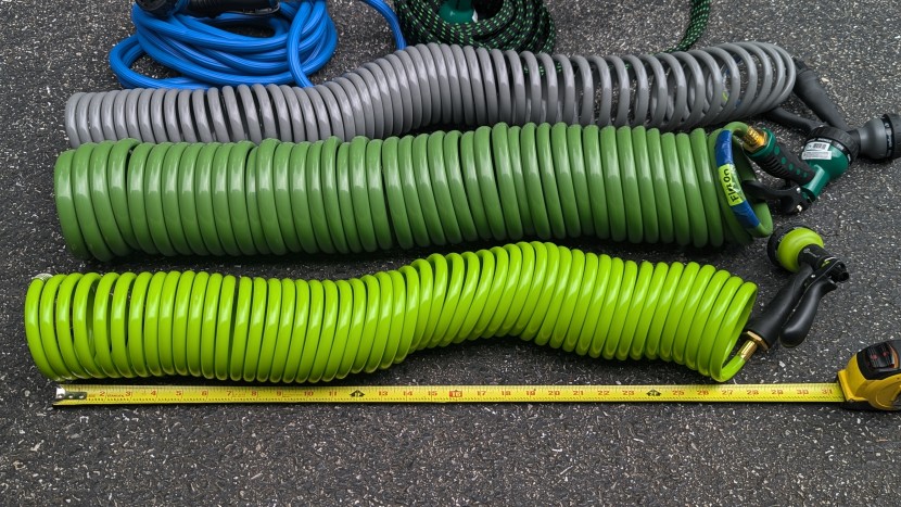 hose - for smaller yards and gardens, most people appreciate the lighter...