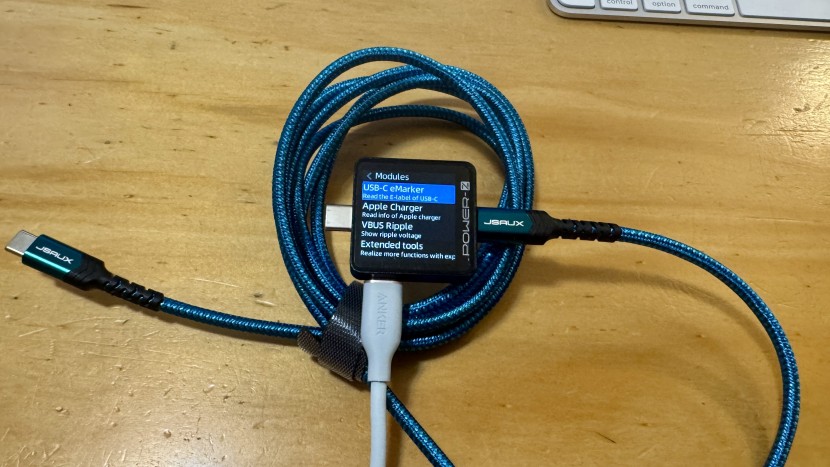 the power-z km003c portable usb-c fast charging tester helps us...