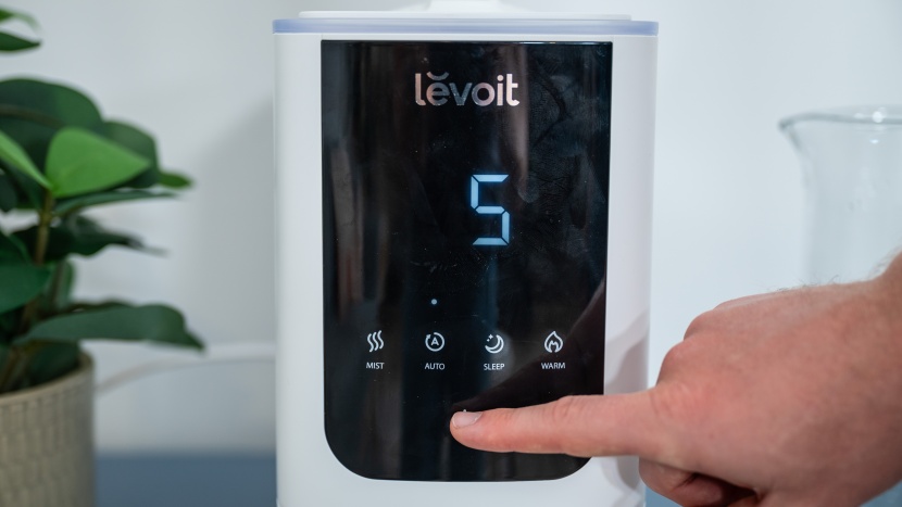 levoit oasismist 450s smart - setting the desired relative humidity only takes a few button...